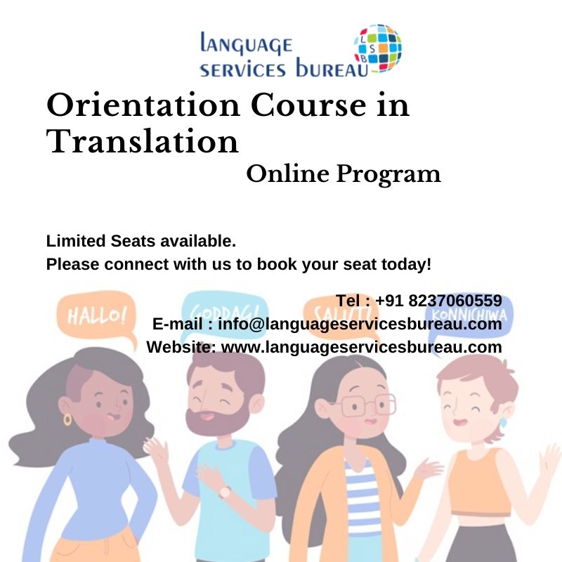 Orientation Course in Translation