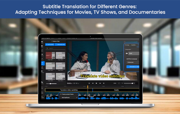 Subtitle Translation for Different Genres: Adapting Techniques for Movies, TV Shows, and Documentaries