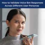 Voice bot validation across different user personas